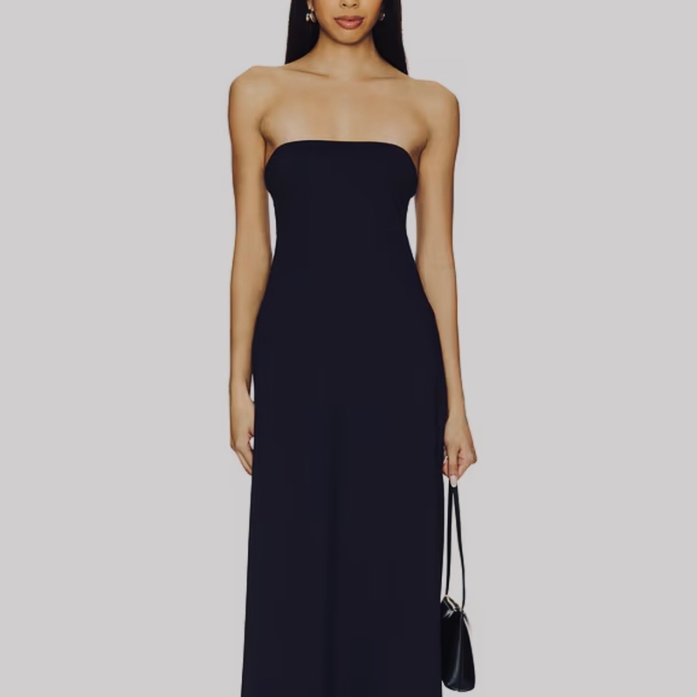 Susana Monaco Tube Flare Dress in Black